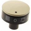 Bouton Noir Et Gris Potentiometre Pour Cuisiniere Scholtes -SCHOLTES Soldes 12844859 1
