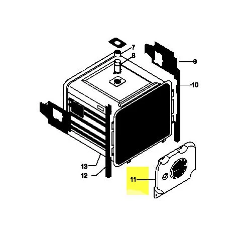 PANNEAU EMAILL. PIRO POUR FOUR SCHOLTES - C00265351 4 PANNEAU EMAILL. PIRO POUR FOUR SCHOLTES - C00265351 – Image 2