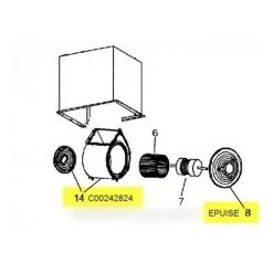 Support Moteur Pour Hotte SCHOLTES
