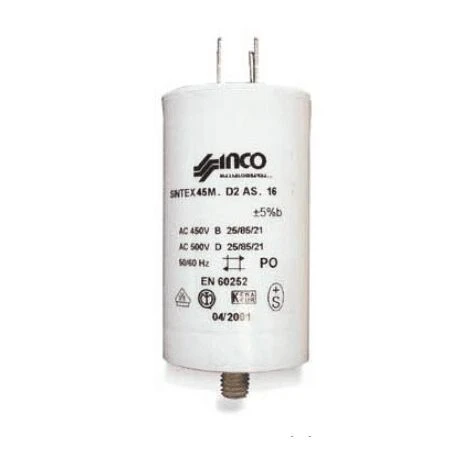 CONDENSATEUR 3 OU 3.15 MF 450 V POUR HOTTE SCHOLTES - C00126381 4 CONDENSATEUR 3 OU 3.15 MF 450 V POUR HOTTE SCHOLTES - C00126381 – Image 2